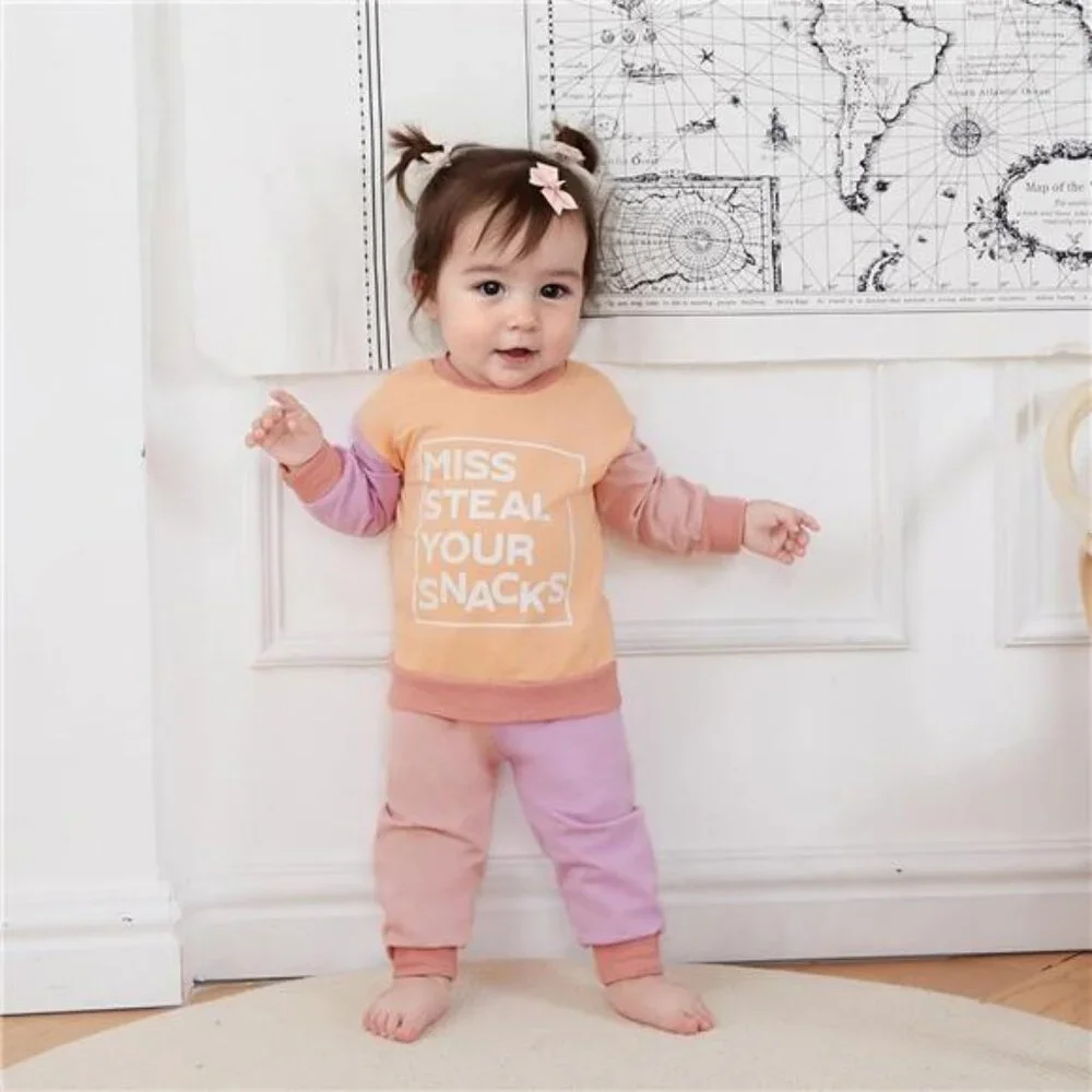 Baby Girl Fall‎ Outfit Sweatshirt Cute Infant Newborn Toddler Winter Clothes Set